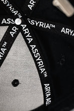 Load image into Gallery viewer, Stealth Black on Black ARYA ASSYRIA Logo Baseball Cap