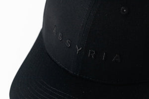 Stealth Black on Black ASSYRIA Baseball Cap